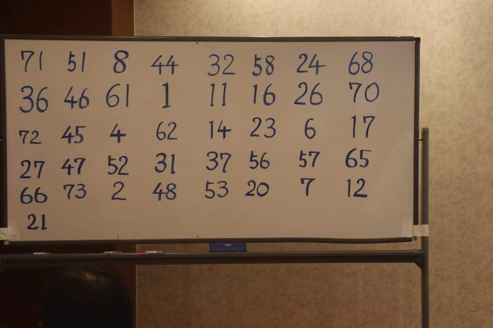 当選番号